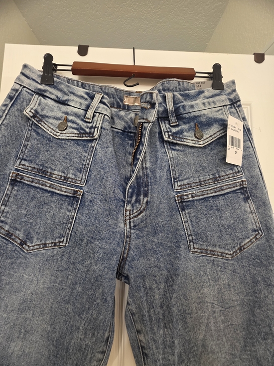Kut from the Kloth Denim - KUT Light Blue Washed Utility Jeans